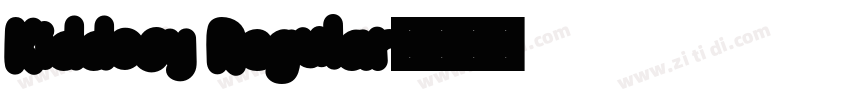 Kiddosy Regular字体转换